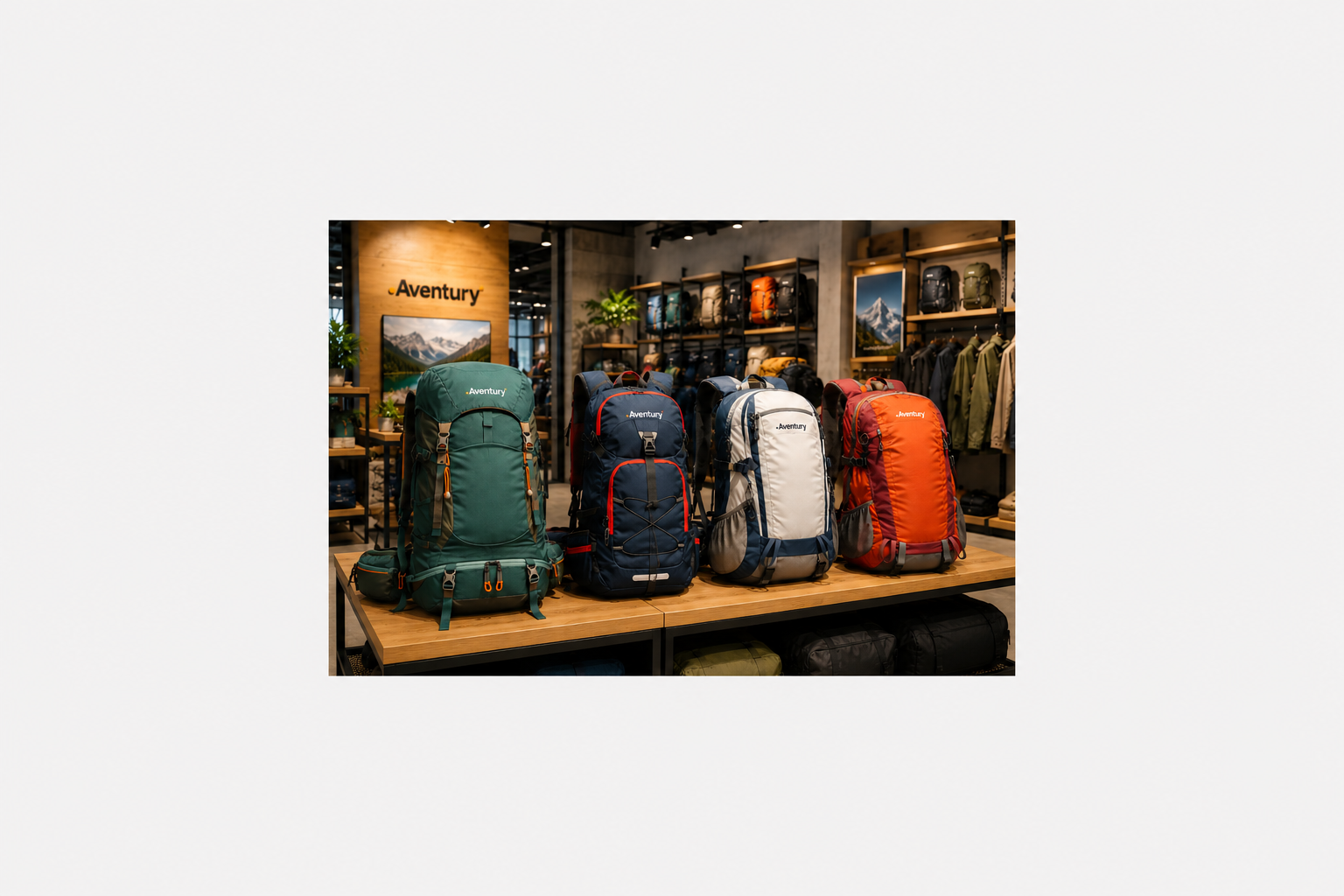 Robuuste backpack voor outdoor avonturen en meerdaagse tochten