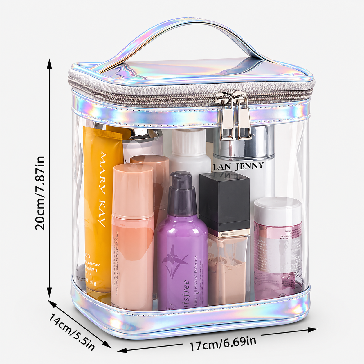 Aventury Transparante Make-up Organizer