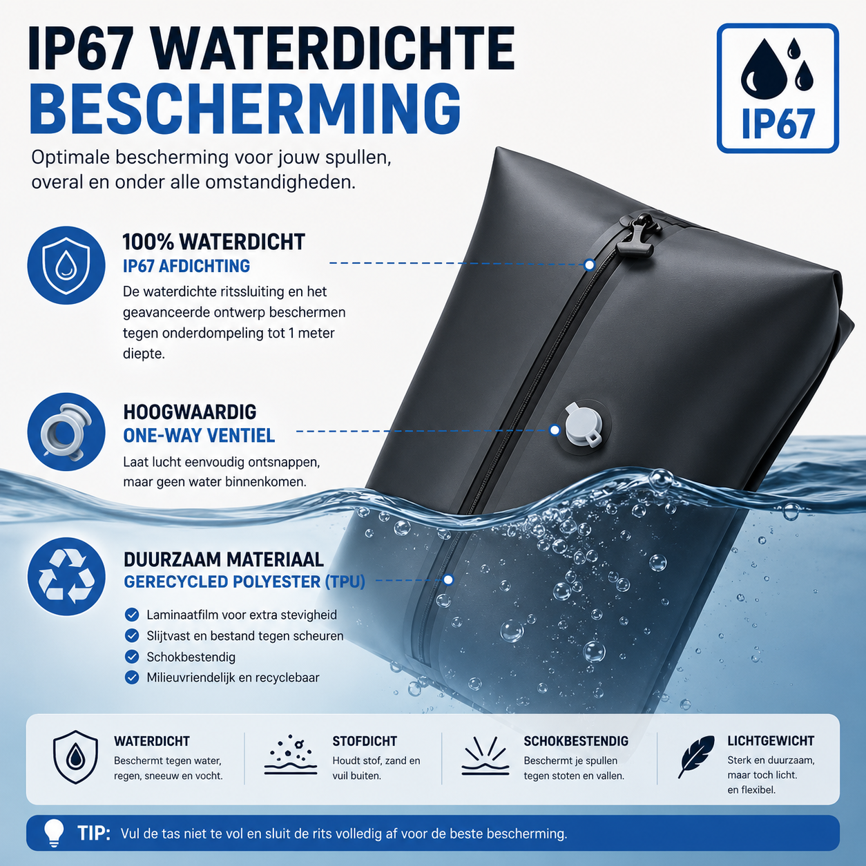 Aventury Compressiezakken met pomp