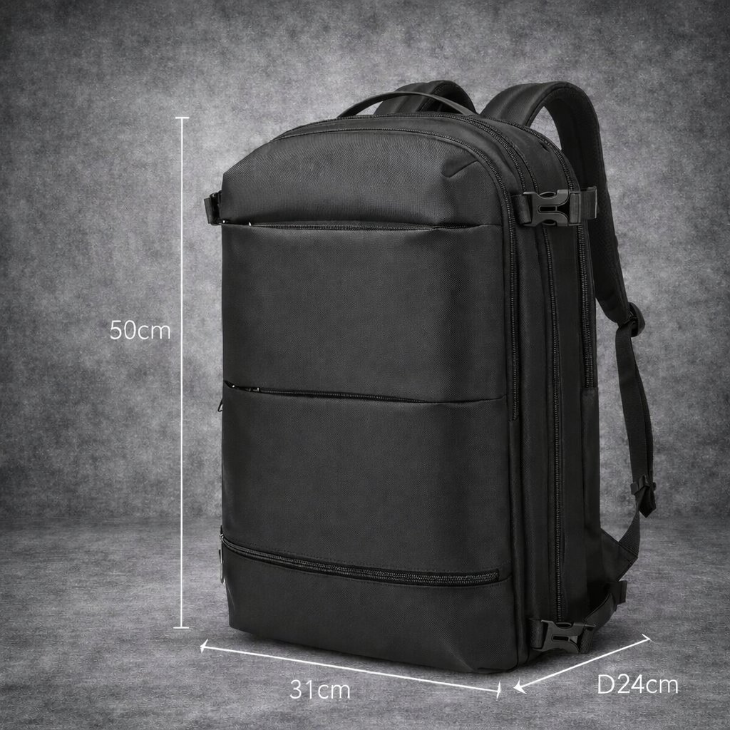 Vacuum Compressie Rugzak met TSA Slot – Travel Backpack 22”