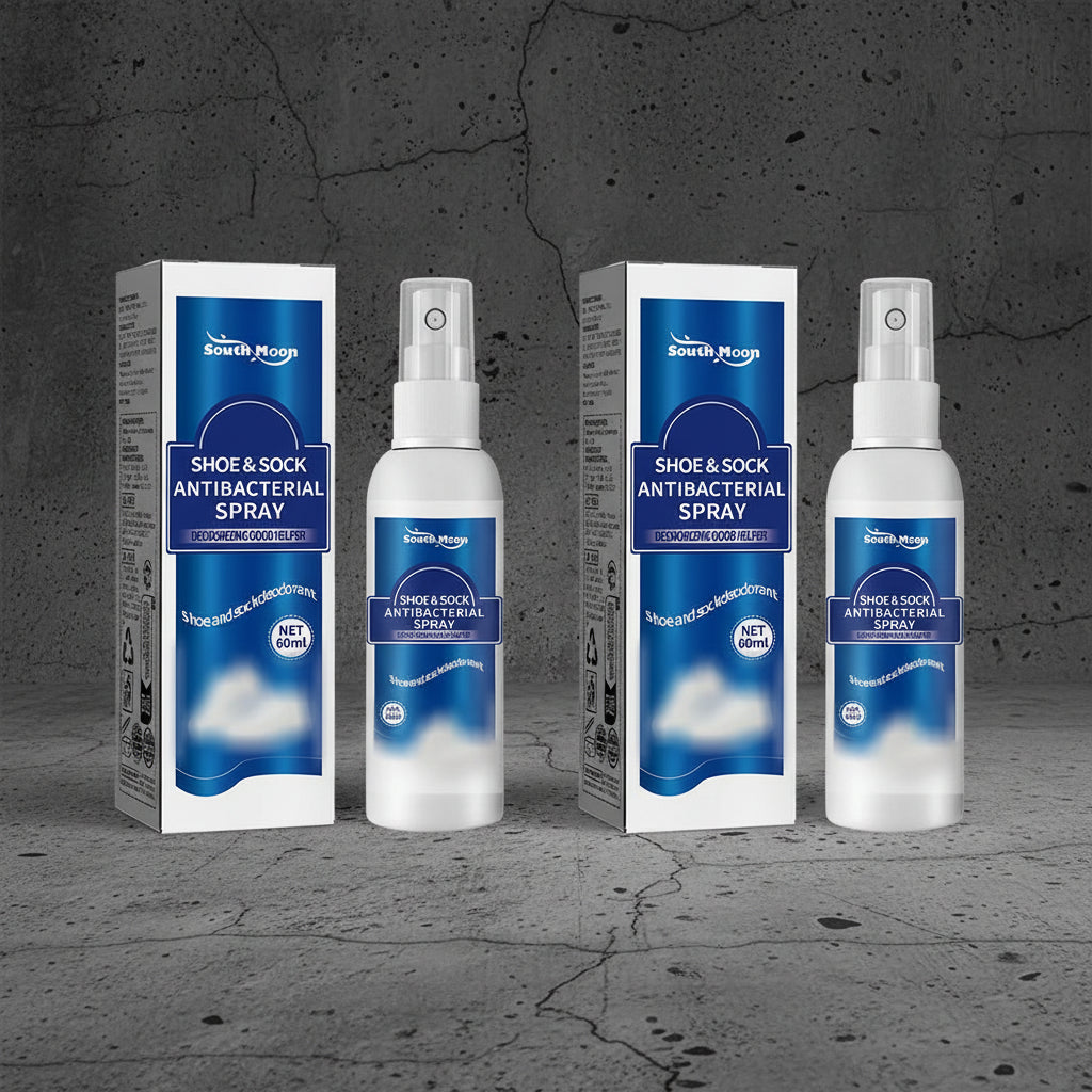 antibacteriële schoen en sok deodorant spray 60ml tegen zweetgeur