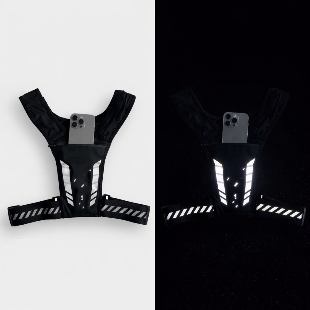 Reflecterend Hardloopvest met Telefoonhouder