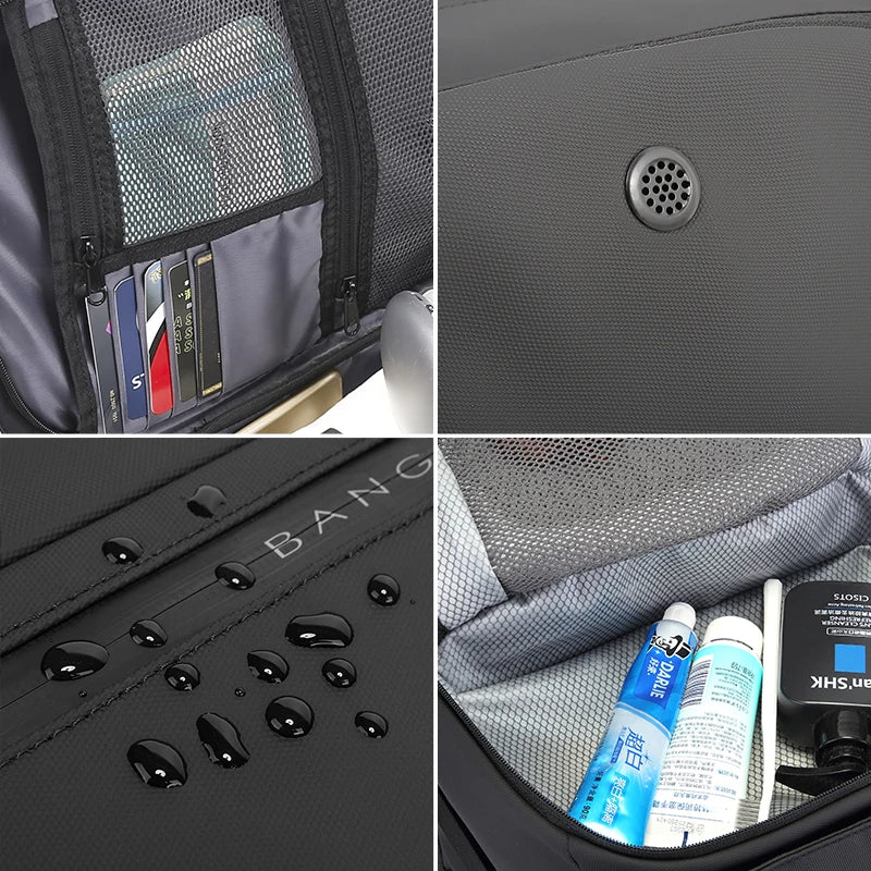 Travel Rugzak - Waterafstotende Laptop Rugzak - Handbagage - Werk