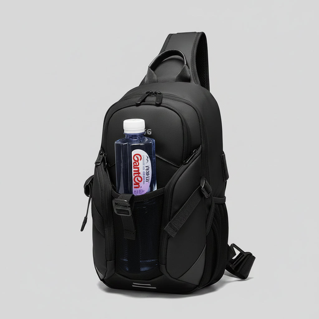 Crossbody Sport+ Rugzak - Waterafstotend - USB Oplaadpoort