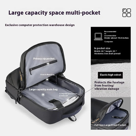 Laptop Rugzak 15 Inch Waterdicht Minimalistisch Business