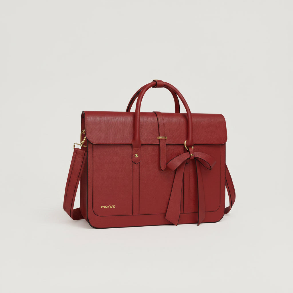 Dames Aktetas Laptop 15.6 Inch - Elegante Werktas - Schoudertas & Handtas - Geschikt voor Werk - Studie & Zakelijk Gebruik