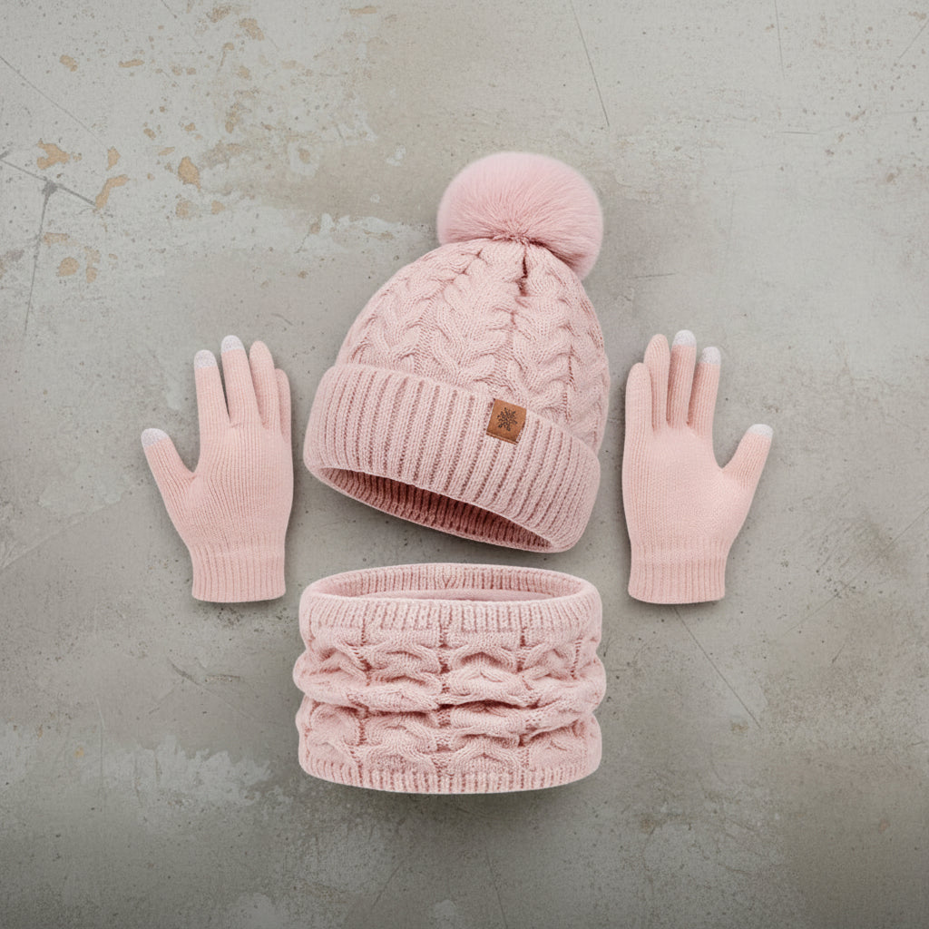 Muts Sjaal Handschoenen Set