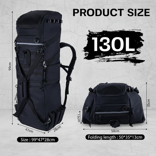 Visrugzak Outdoor Backpack met Koelvak - Hengelhouder