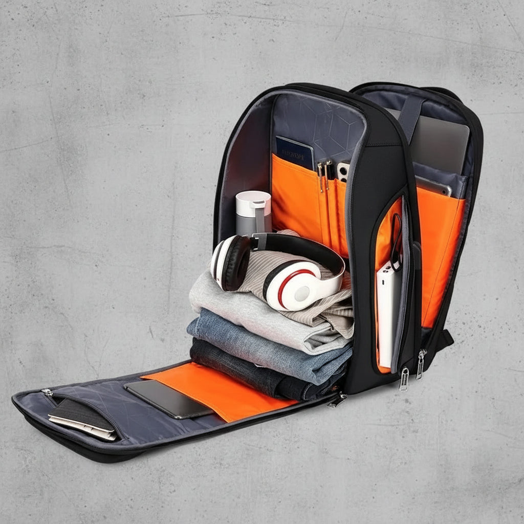 Travel Backpack 15.6 Inch Laptop Front Loader