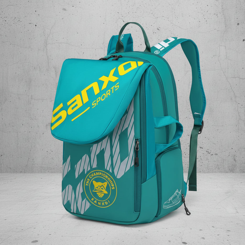 Tennis Racket Rugzak met Racketvak en Schoenenvak