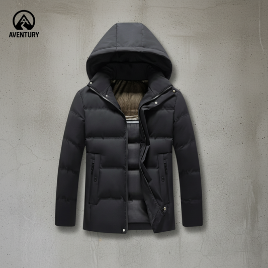 Heren Puffer Jas - Warm - Waterdicht - Met Capuchon