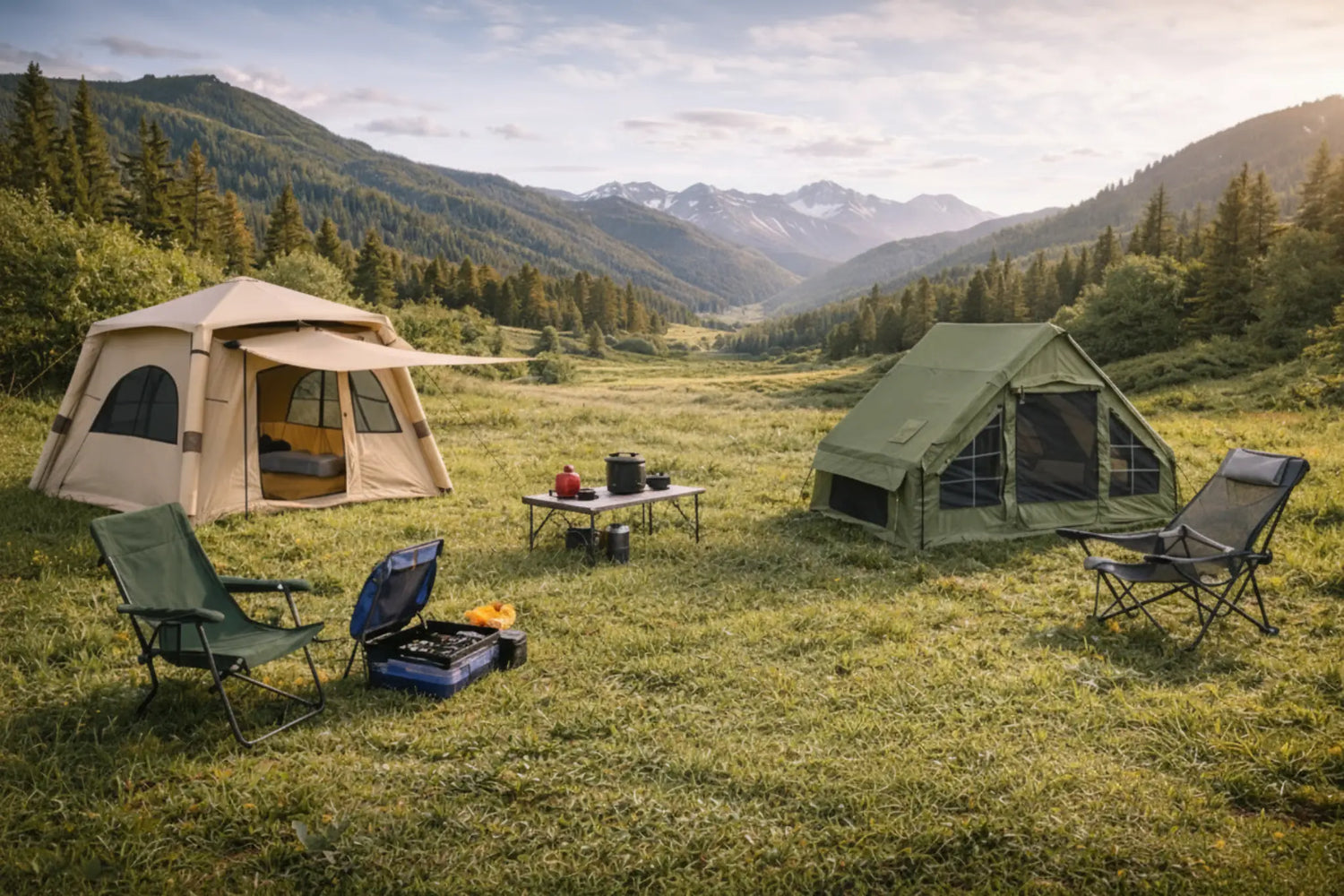 Tenten voor elk type avontuur