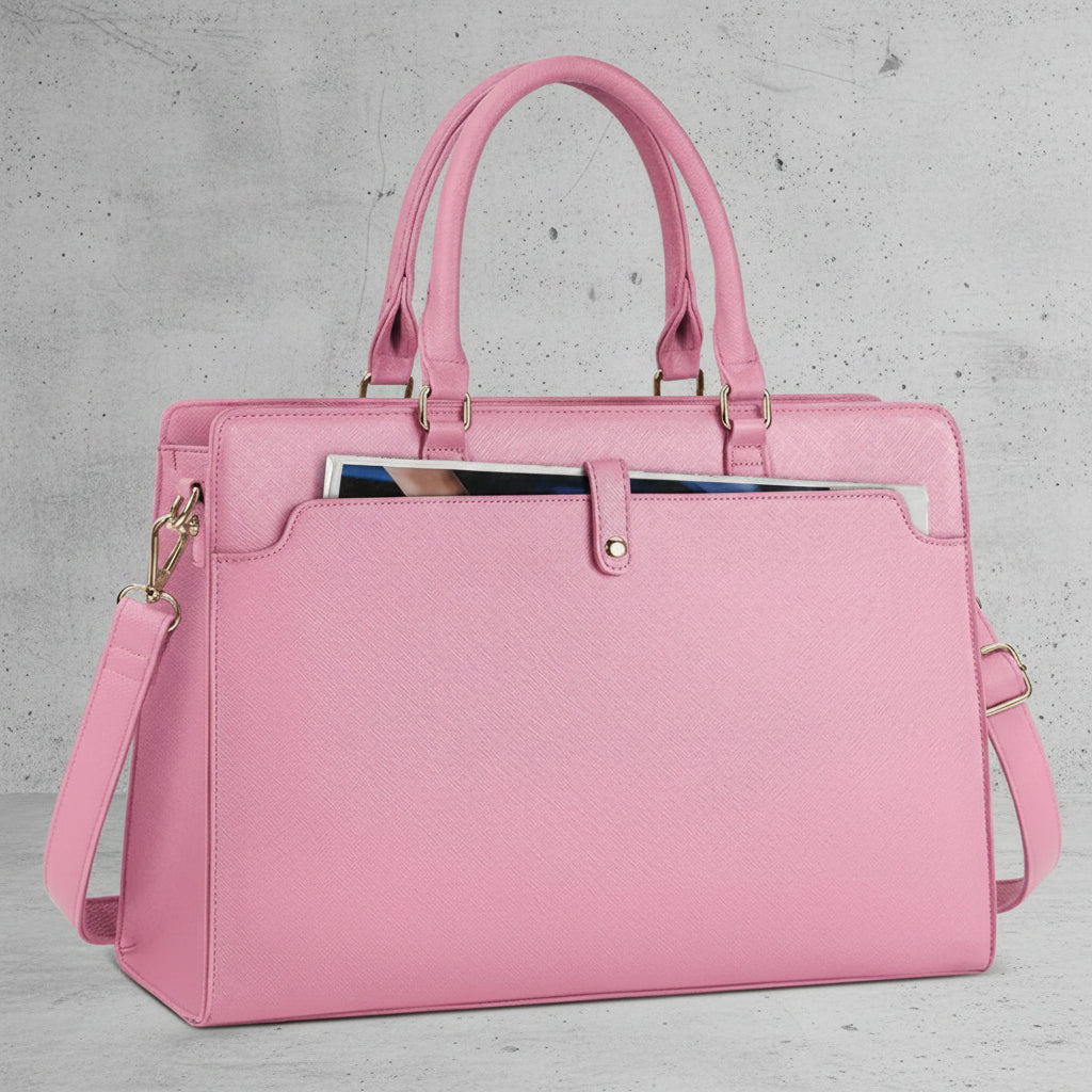 Dames Aktetas 15.6 Inch - Stijlvolle Zakelijke Handtas