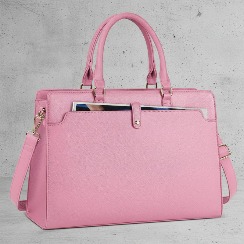 Dames Aktetas 15.6 Inch - Stijlvolle Zakelijke Handtas