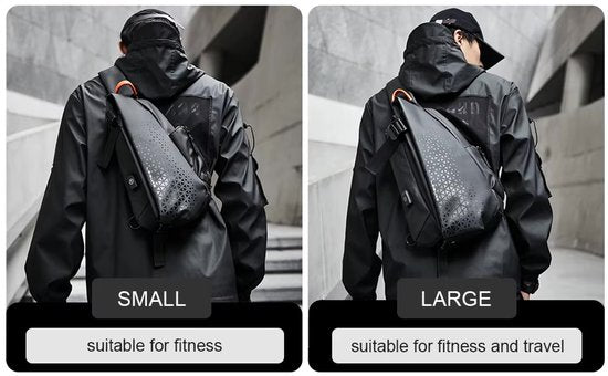 Crossbody Rugzak 6L - 10L – Slingbag met USB