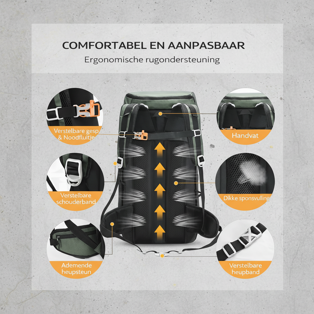 Backpack 50L Front Loader