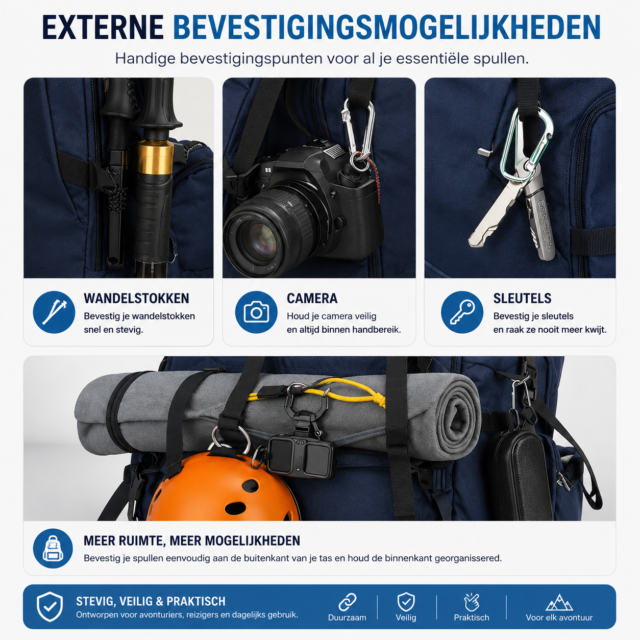 Backpack 60L  Frontloader Trekking Rugzak