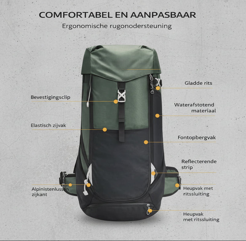 Backpack 50L Front Loader