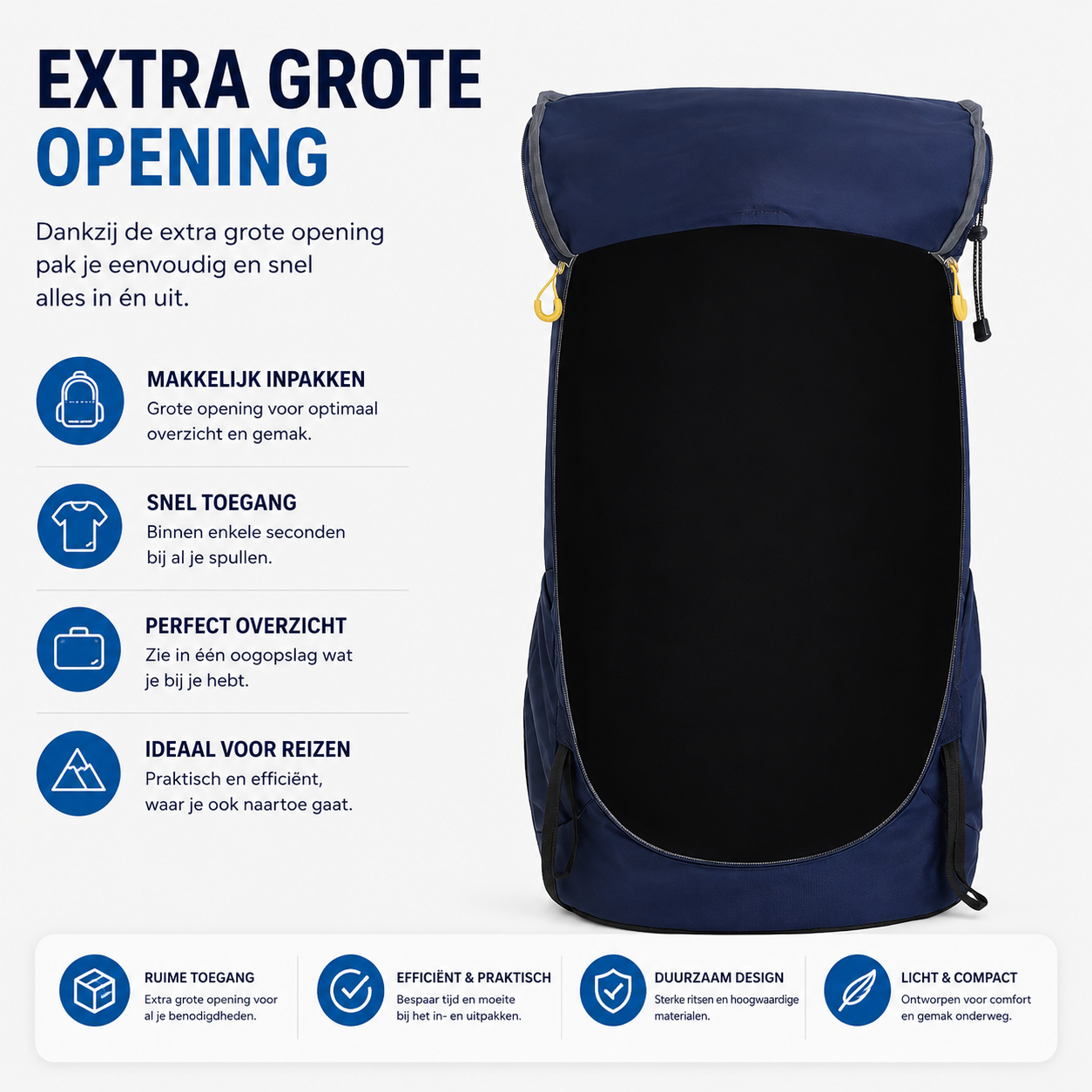 Backpack 60L  Frontloader Trekking Rugzak