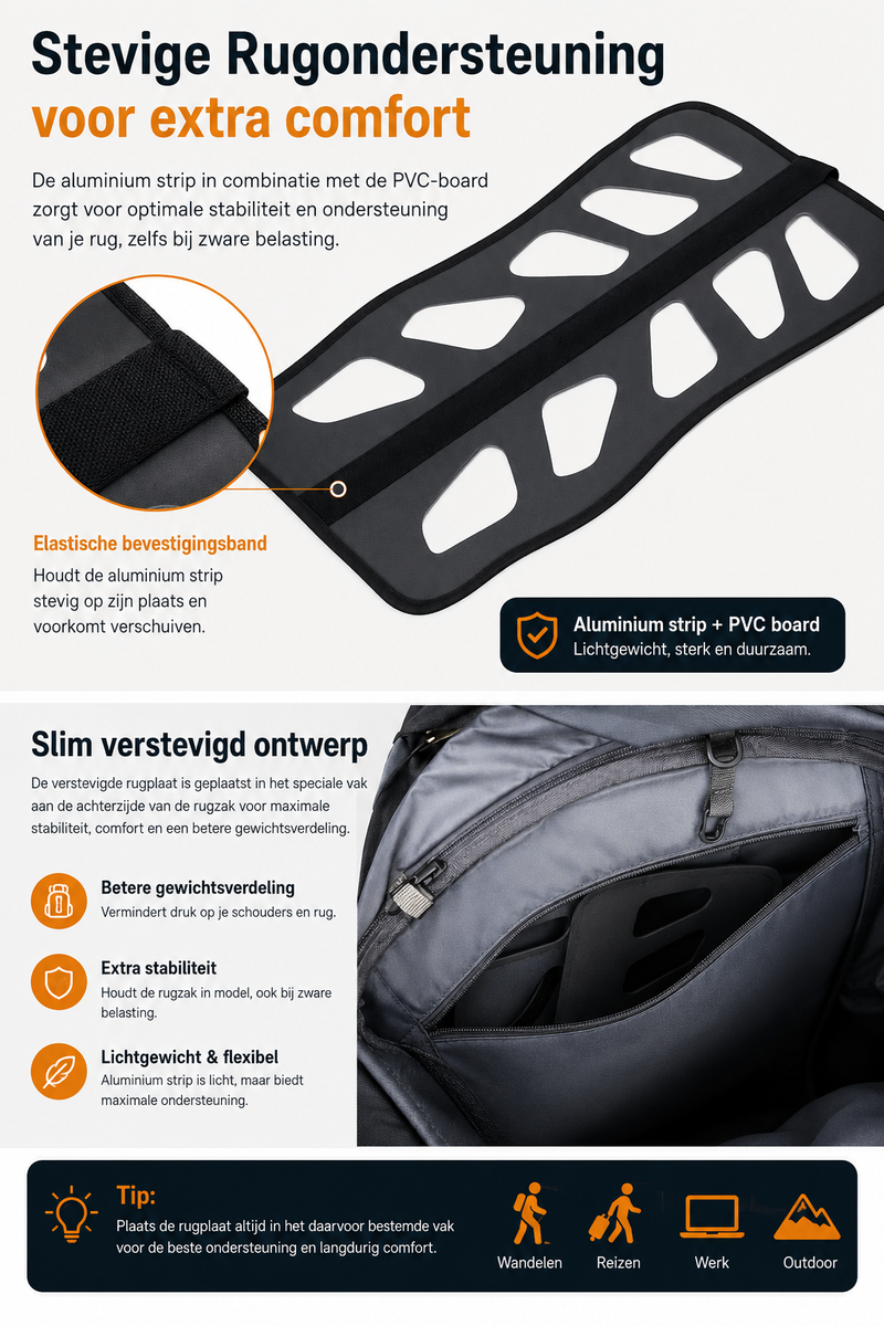 Backpack 75L Outdoor - Lichtgewicht - Waterdicht