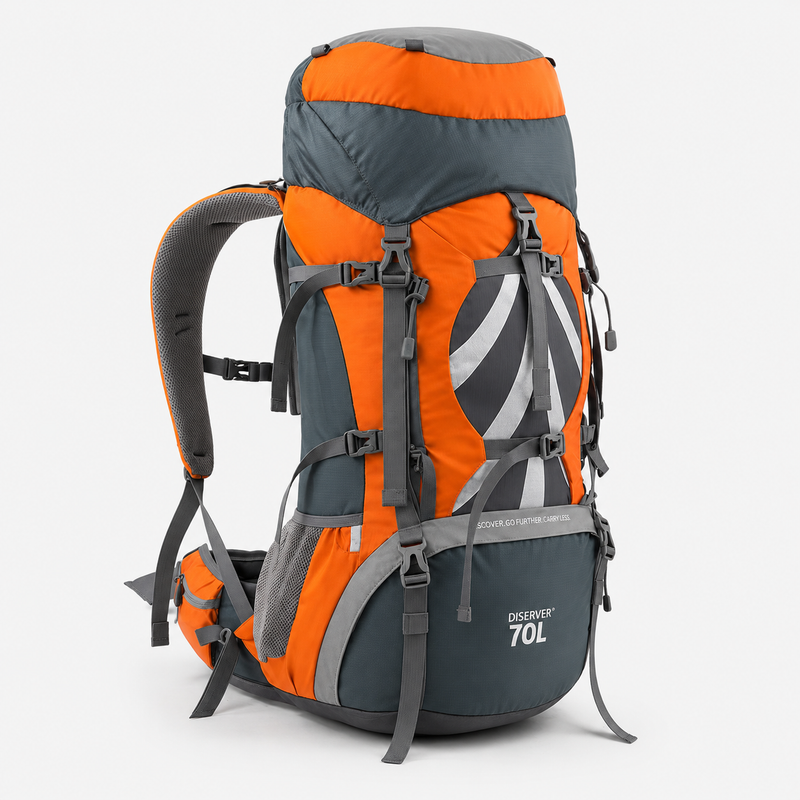 Backpack 70L Outdoor – Ruim – Comfortabel – Duurzaam