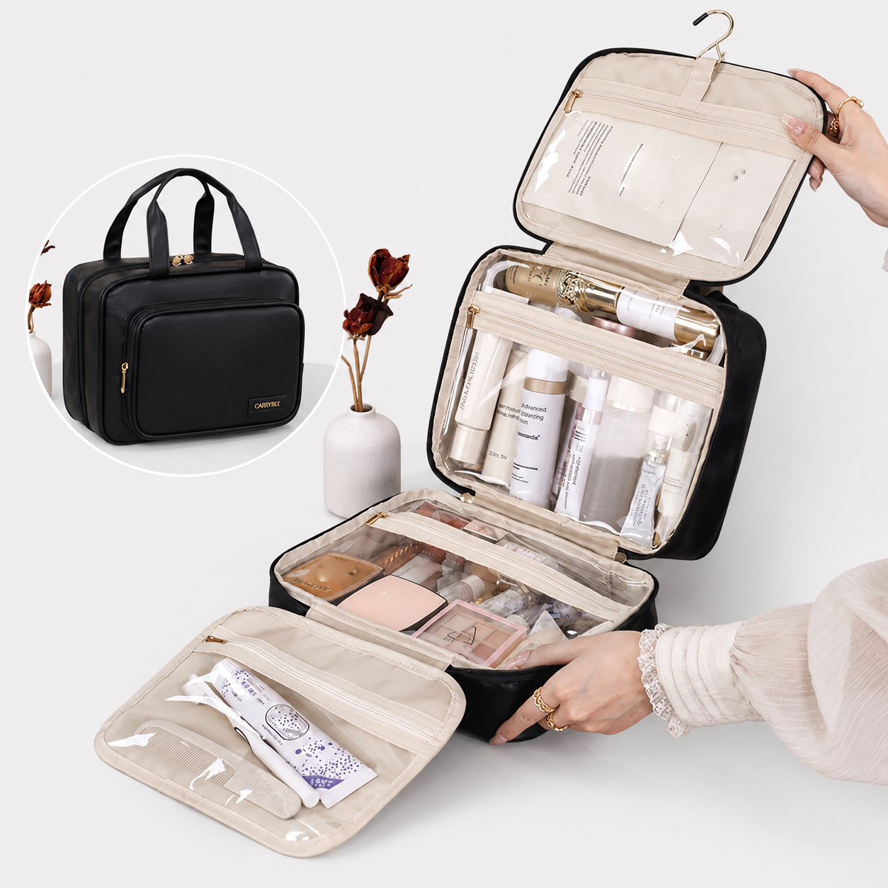 Aventury Hangende Make-up Tas - Toilettas & Cosmetica