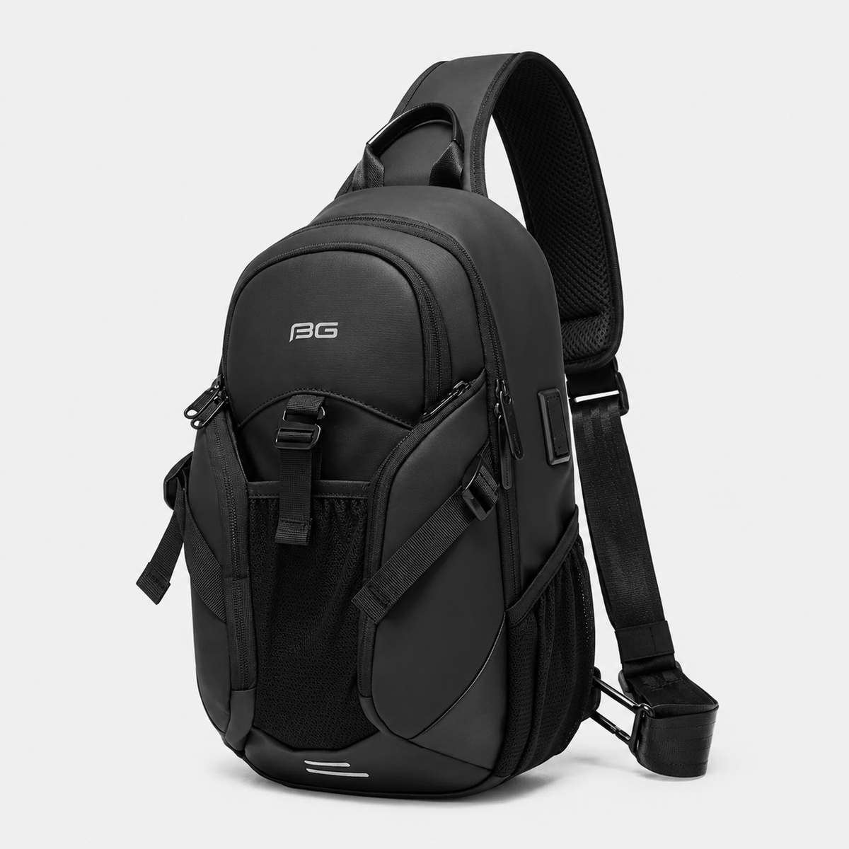 Crossbody Sport+ Rugzak - Waterafstotend - USB Oplaadpoort