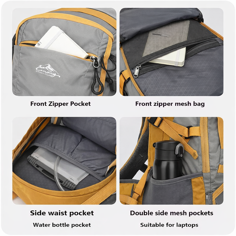 Backpack 40L Waterzak 2L