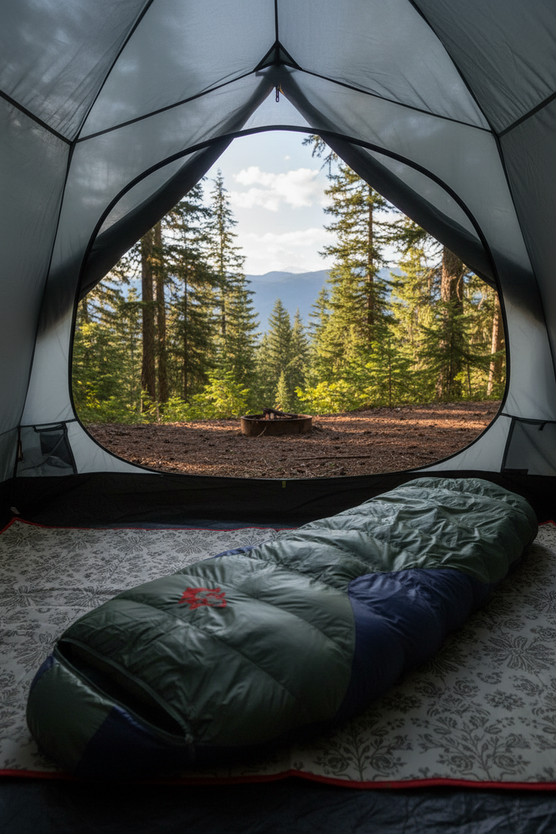 Donzen Mummy Slaapzak - Warm - Lichtgewicht - Aventury