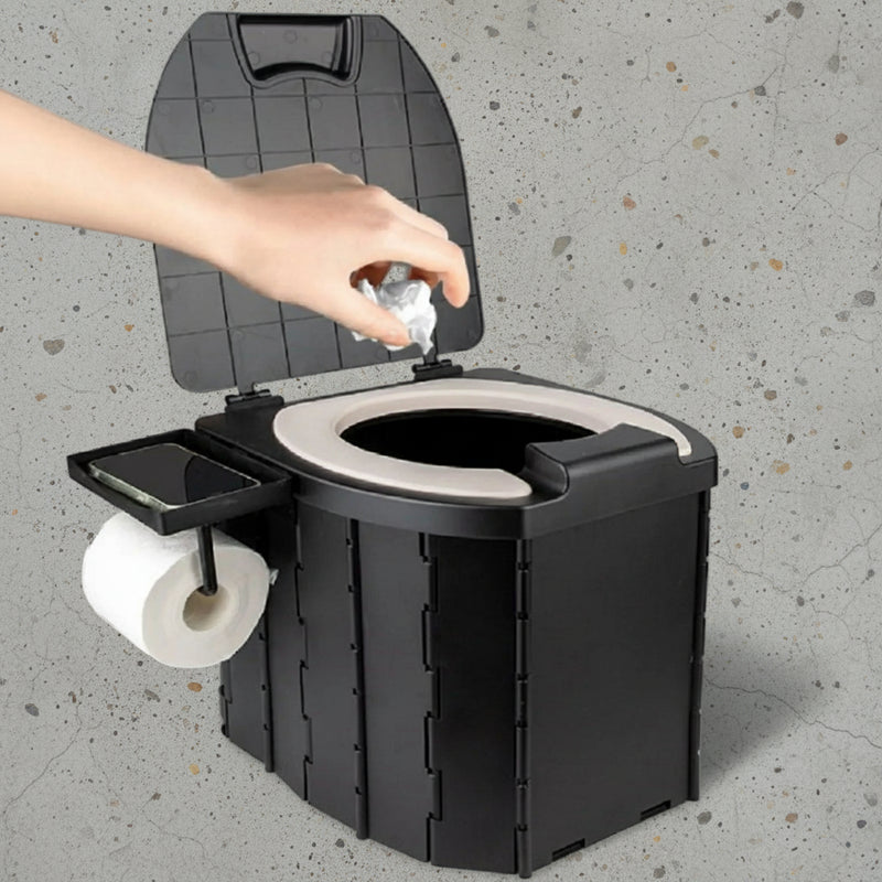Opvouwbaar Camping Toilet - Compact en Hygiënisch