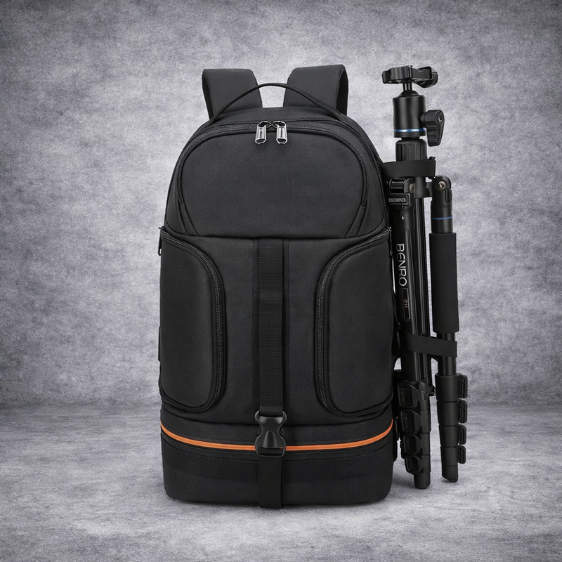 Camera Rugzak met Laptopvak 15.6 Inch – Waterdichte DSLR Foto tas