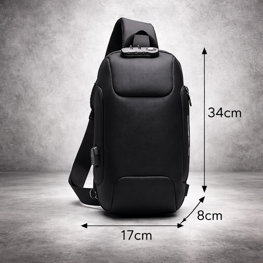 Anti Diefstal Rugzak Compact Laptop Tas USB Waterdicht