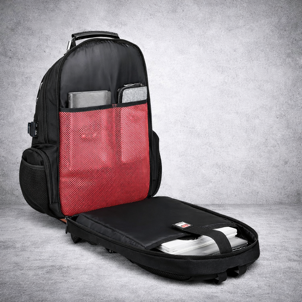 Backpack Laptop Rugzak 40L met USB 17 Inch