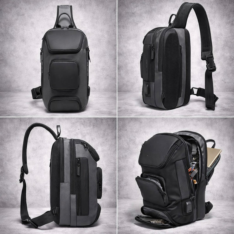 Anti-Diefstal Sling Rugzak - Waterafstotende Crossbody Laptop Tas