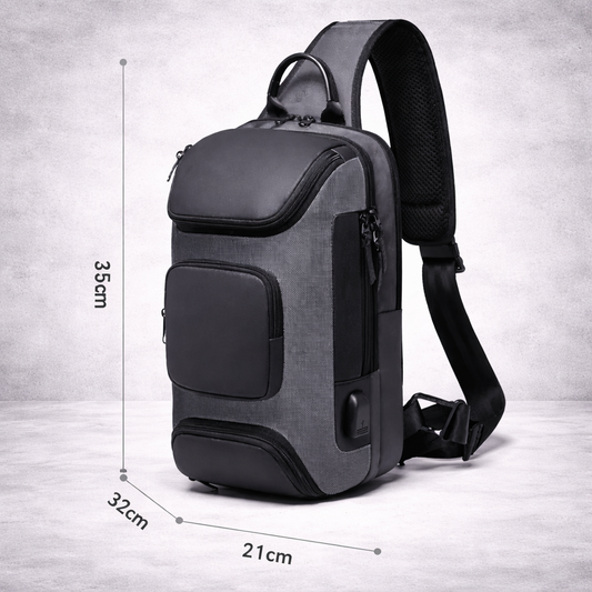 Anti-Diefstal Sling Rugzak - Waterafstotende Crossbody Laptop Tas