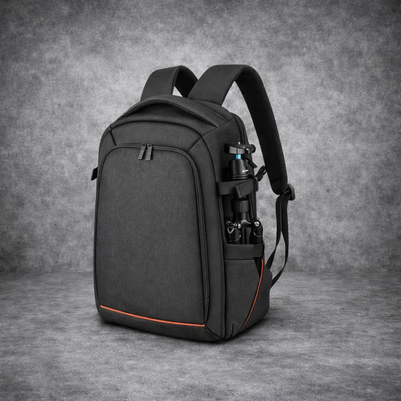 Camera Rugzak DSLR met Laptopvak 15.6 Inch – Waterdichte Foto tas met Statiefhouder