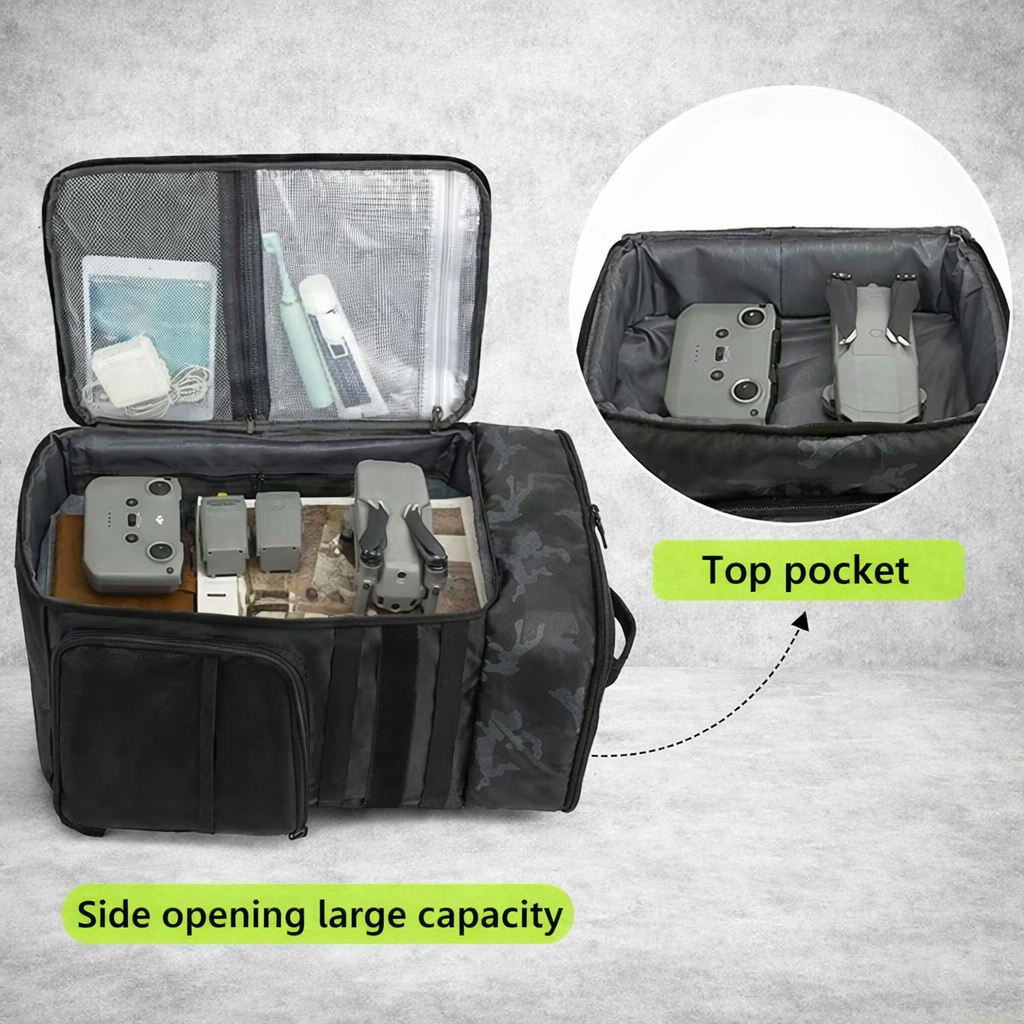 Travel Gear Rugzak 50L - Camera - Drone - Laptop Backpack
