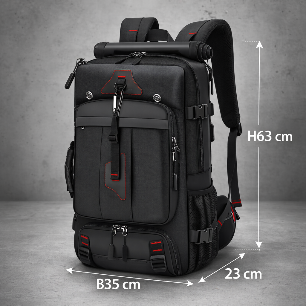 Travel Rugzak 35-80L – Laptop Backpack met Schoenenvak