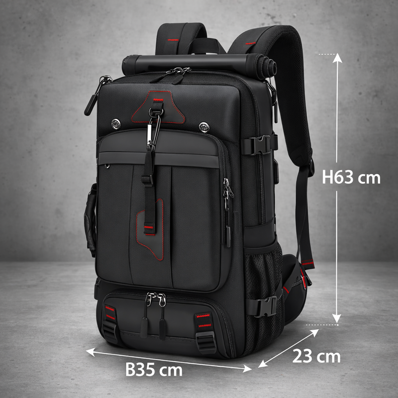 Travel Rugzak 35-80L – Laptop Backpack met Schoenenvak