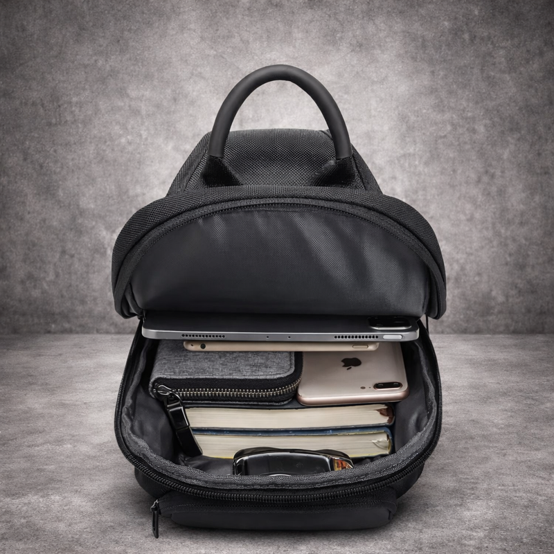 Anti Diefstal Rugzak Heren Compact Crossbody Laptop Tas