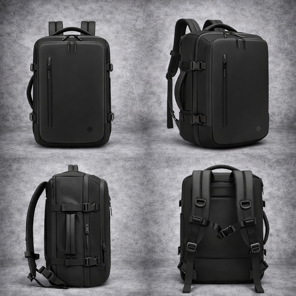 Vacuum Rugzak Compressie Laptop Rugzak 17 Inch Reis Anti Diefstal