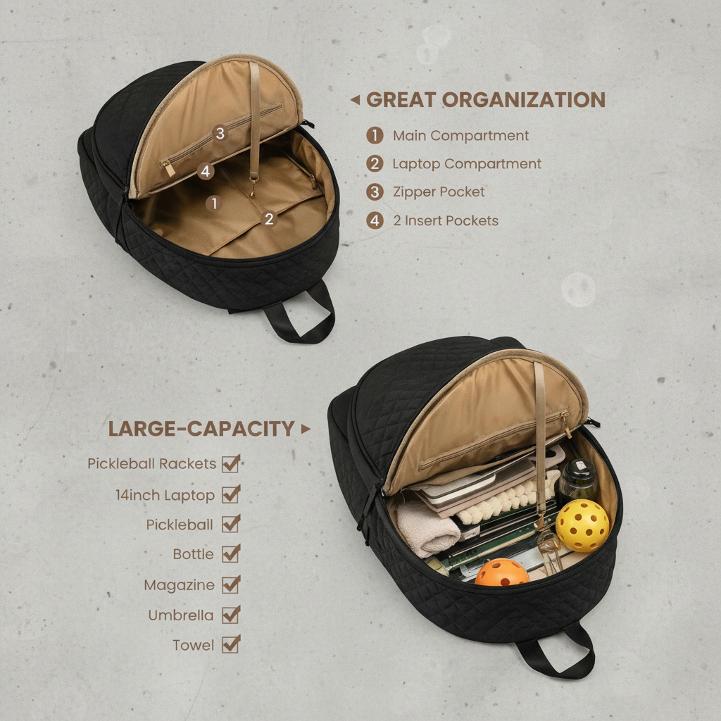 Tennis Rugzak – Lichtgewicht met Racketvak