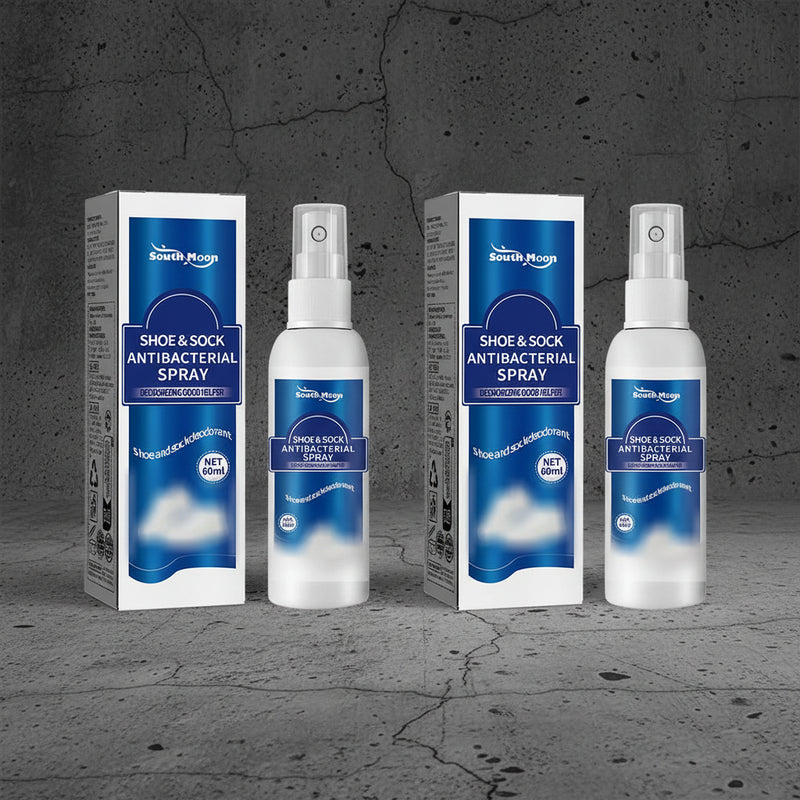 antibacteriële schoen en sok deodorant spray 60ml tegen zweetgeur