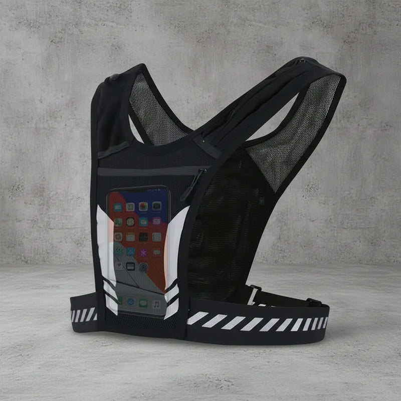 Reflecterend Hardloopvest met Telefoonhouder