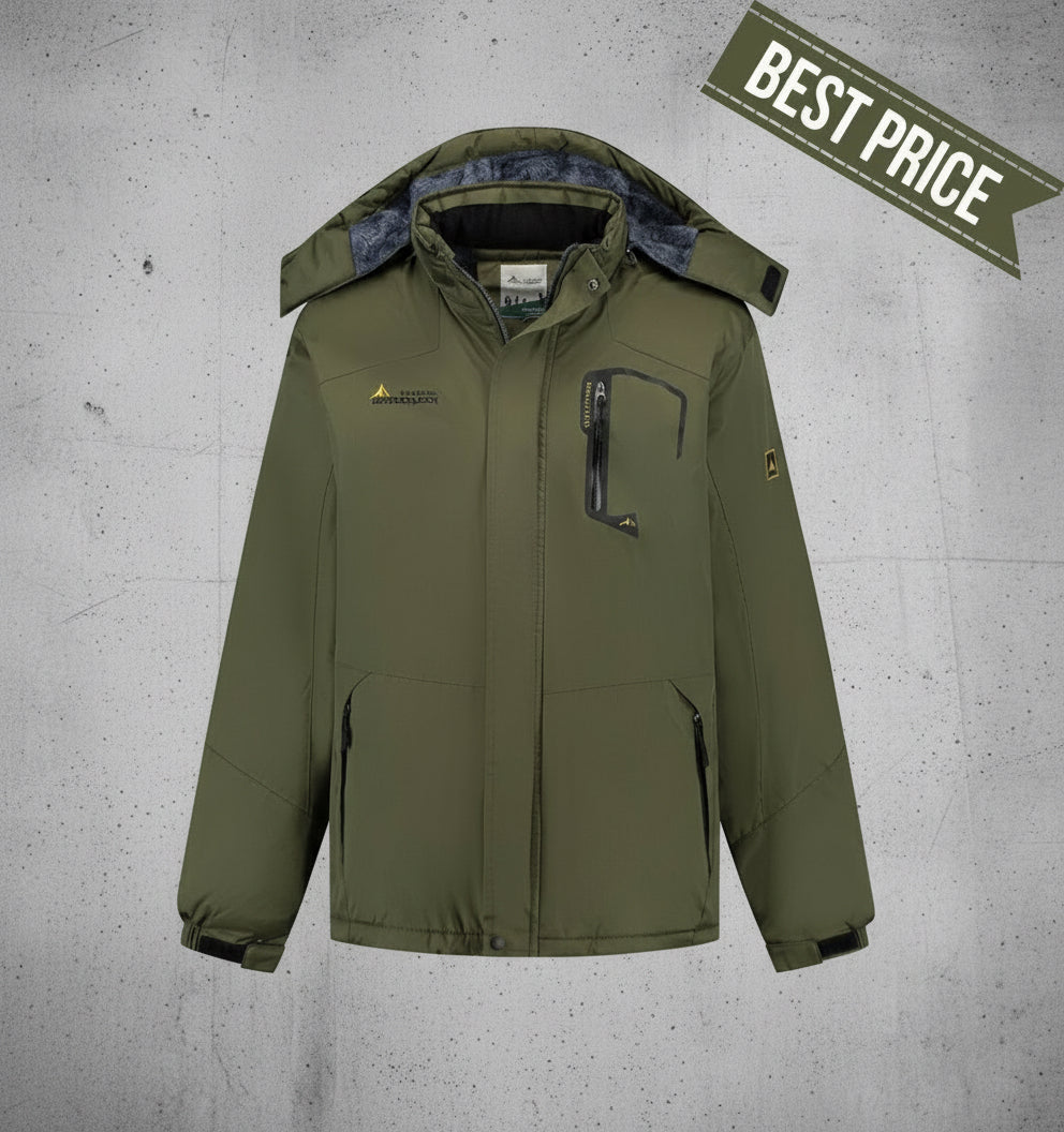 Heren winterjas outdoor jas parkjas