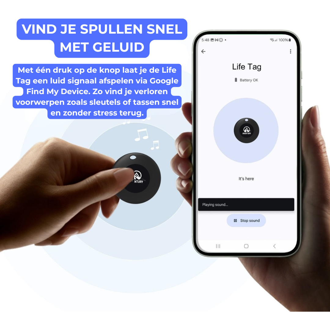 Life Tag – Apple Zoek Mijn Tracker – Sleutelvinder Bluetooth