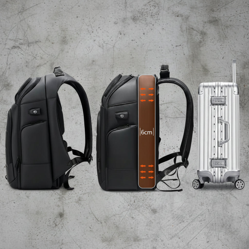 Uitbreidbare Laptop Rugzak 15.6inch Waterdicht