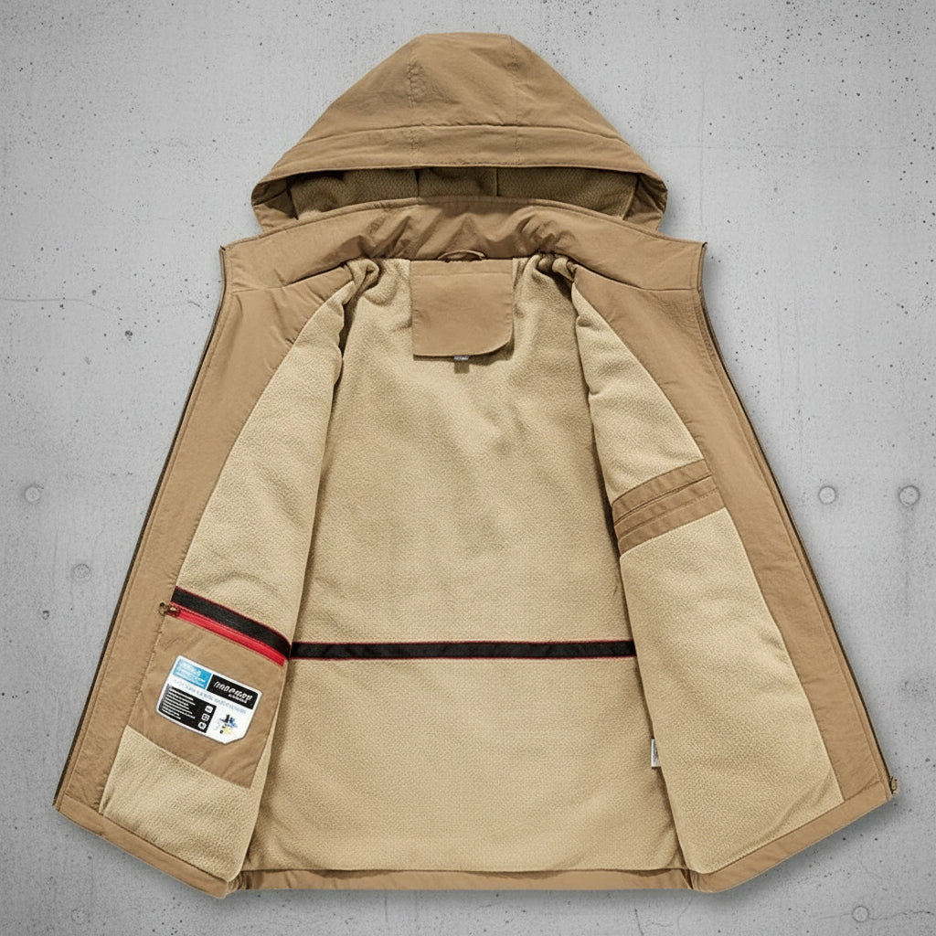 Heren Outdoor Parka Jas - Warm - Waterafstotend