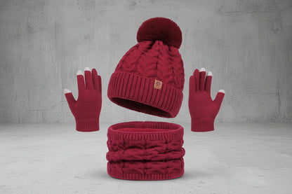 Muts Sjaal Handschoenen Set