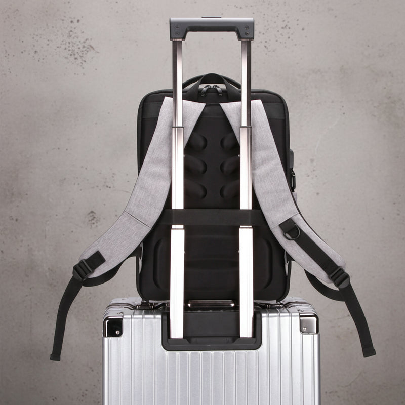 Anti-Diefstal Laptop Rugzak met USB Oplaadpoort - Harde Shell - Waterafstotend